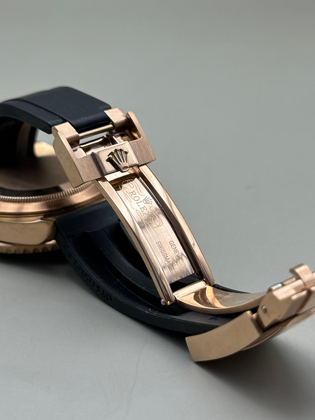 Rolex Yatch Master Everose Gold Oysterflex Strap