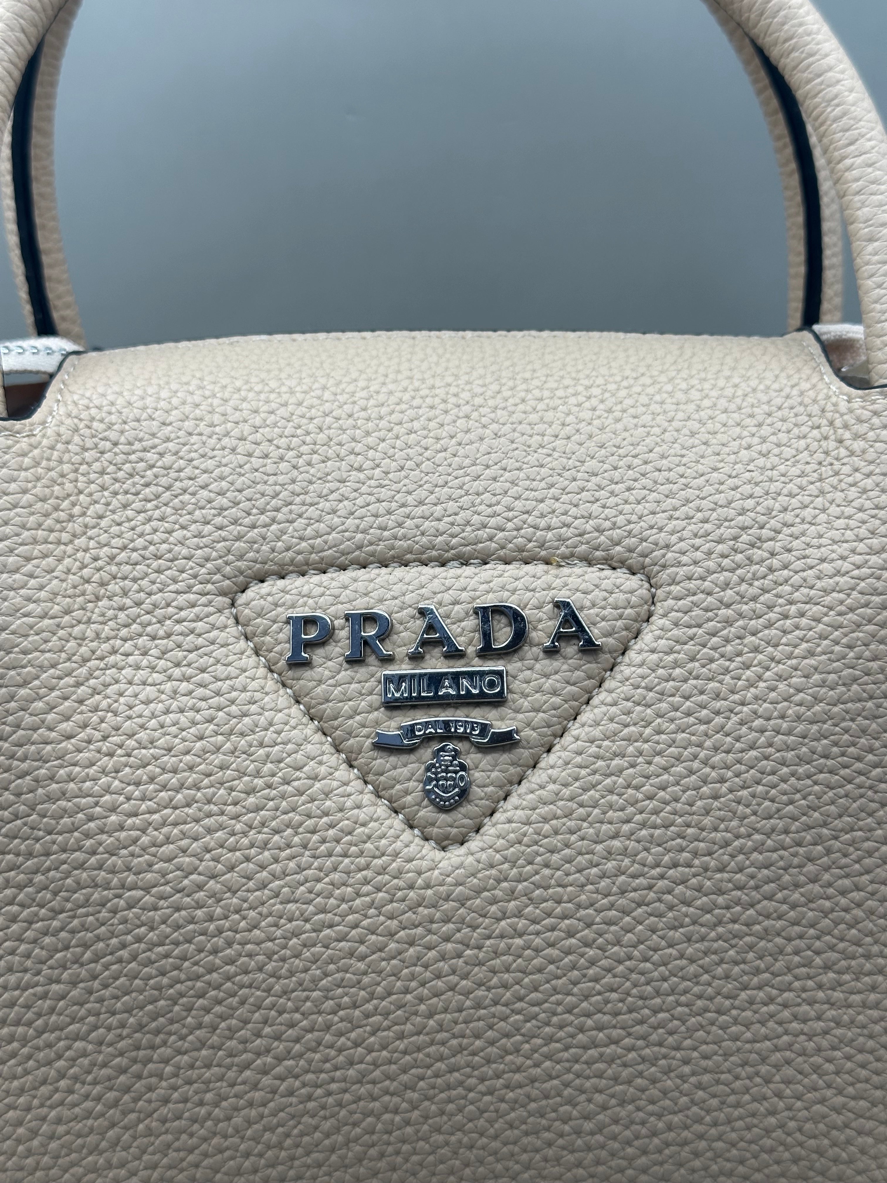 Prada Small Handbag (Beige)