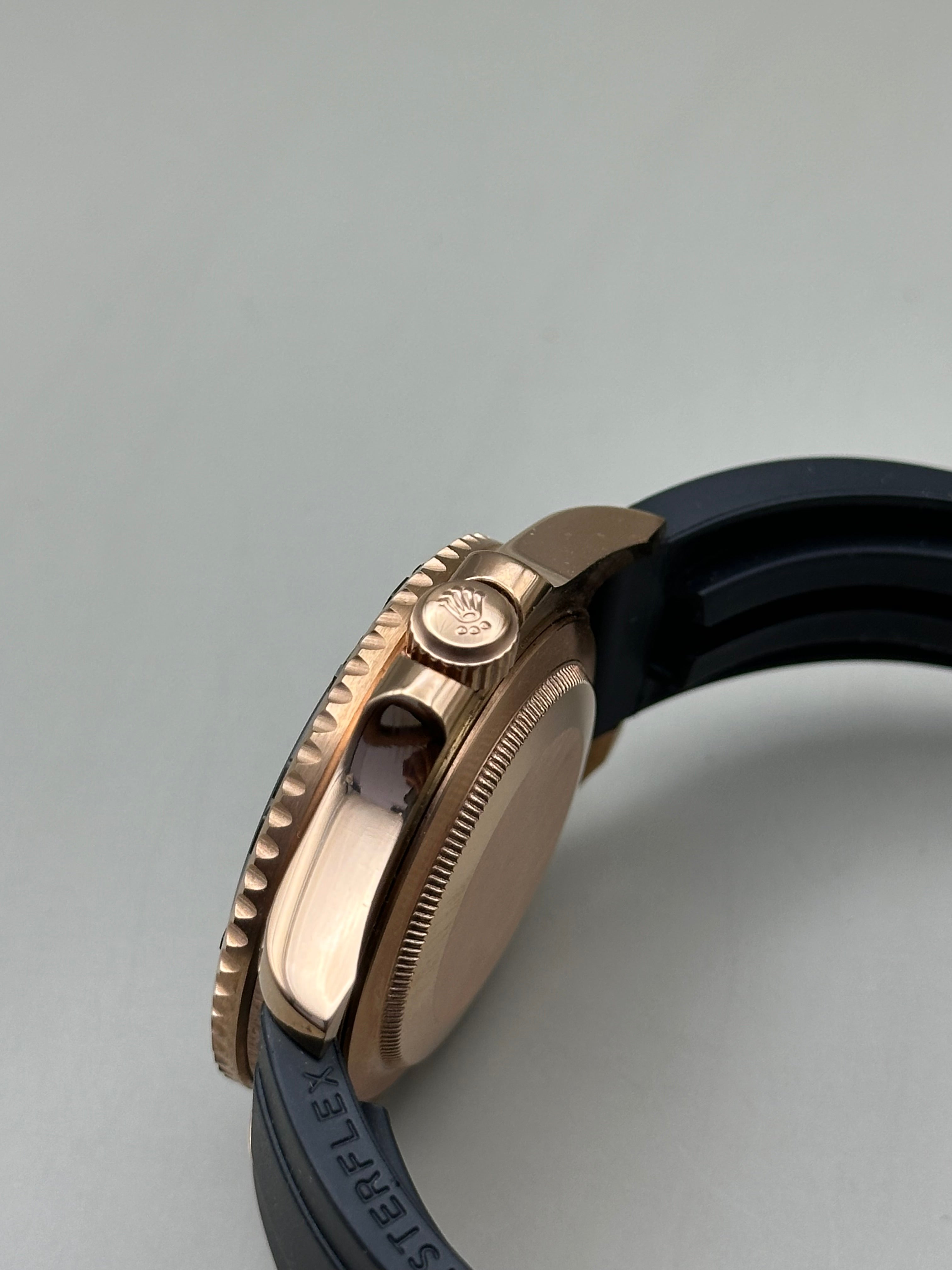 Rolex Yatch Master Everose Gold Oysterflex Strap