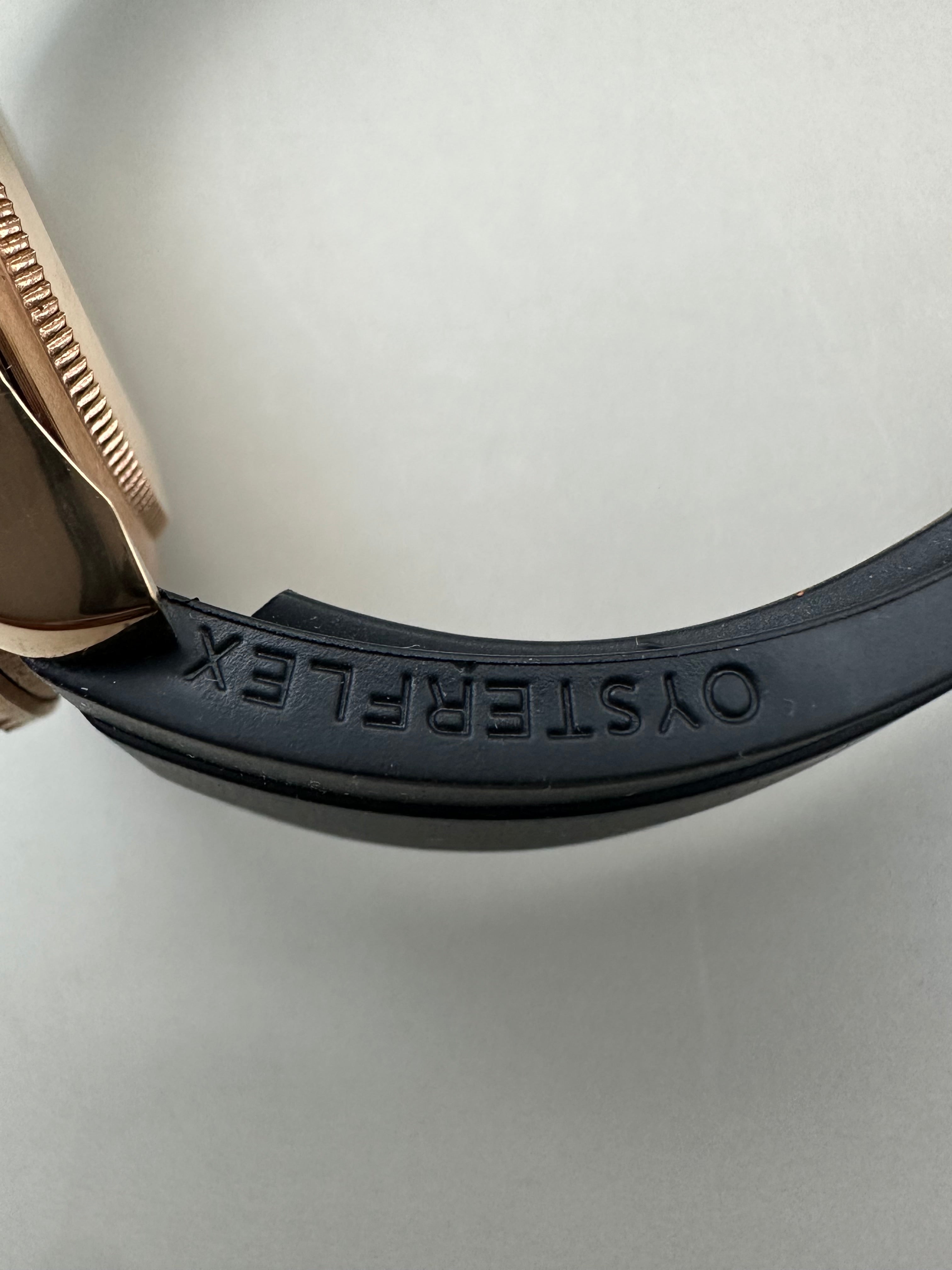 Rolex Yatch Master Everose Gold Oysterflex Strap