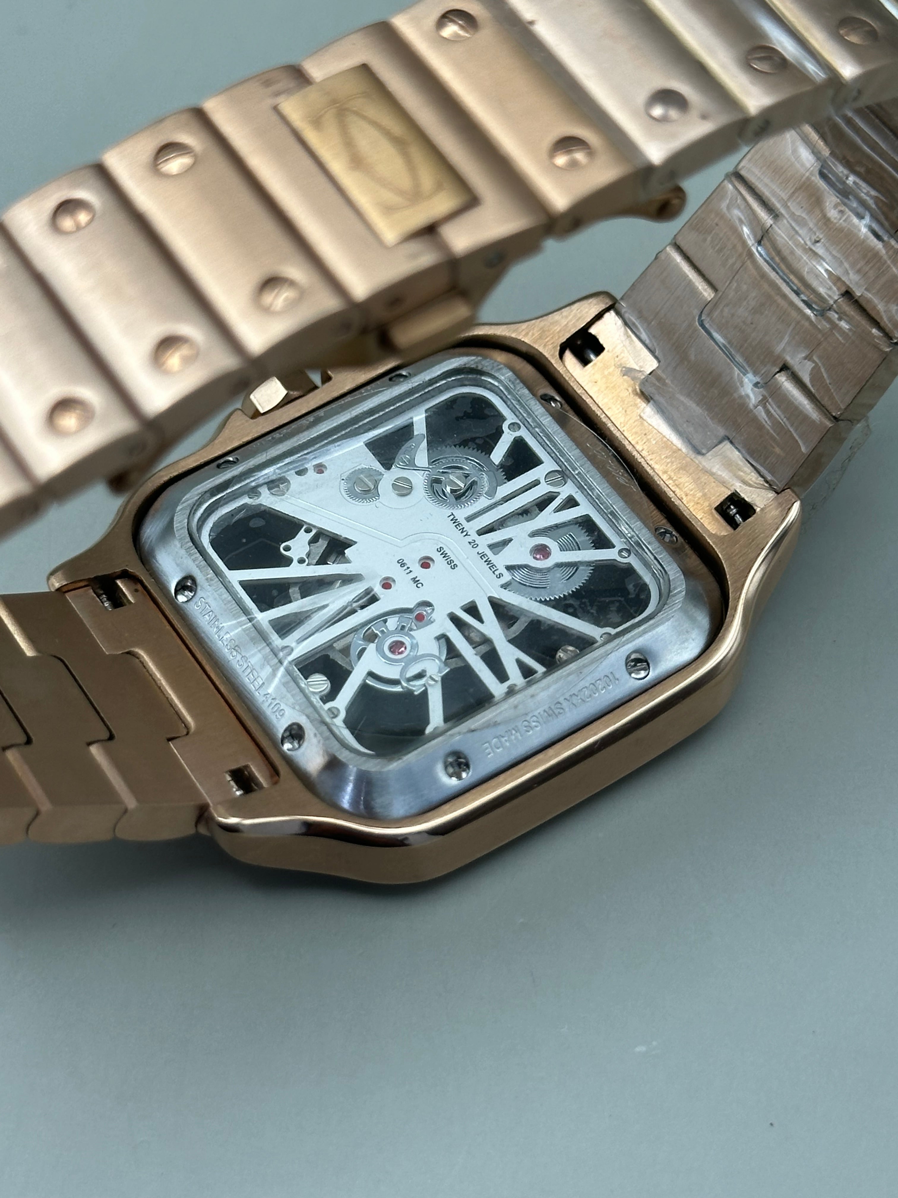 Cartier Santos de Cartier Skeleton