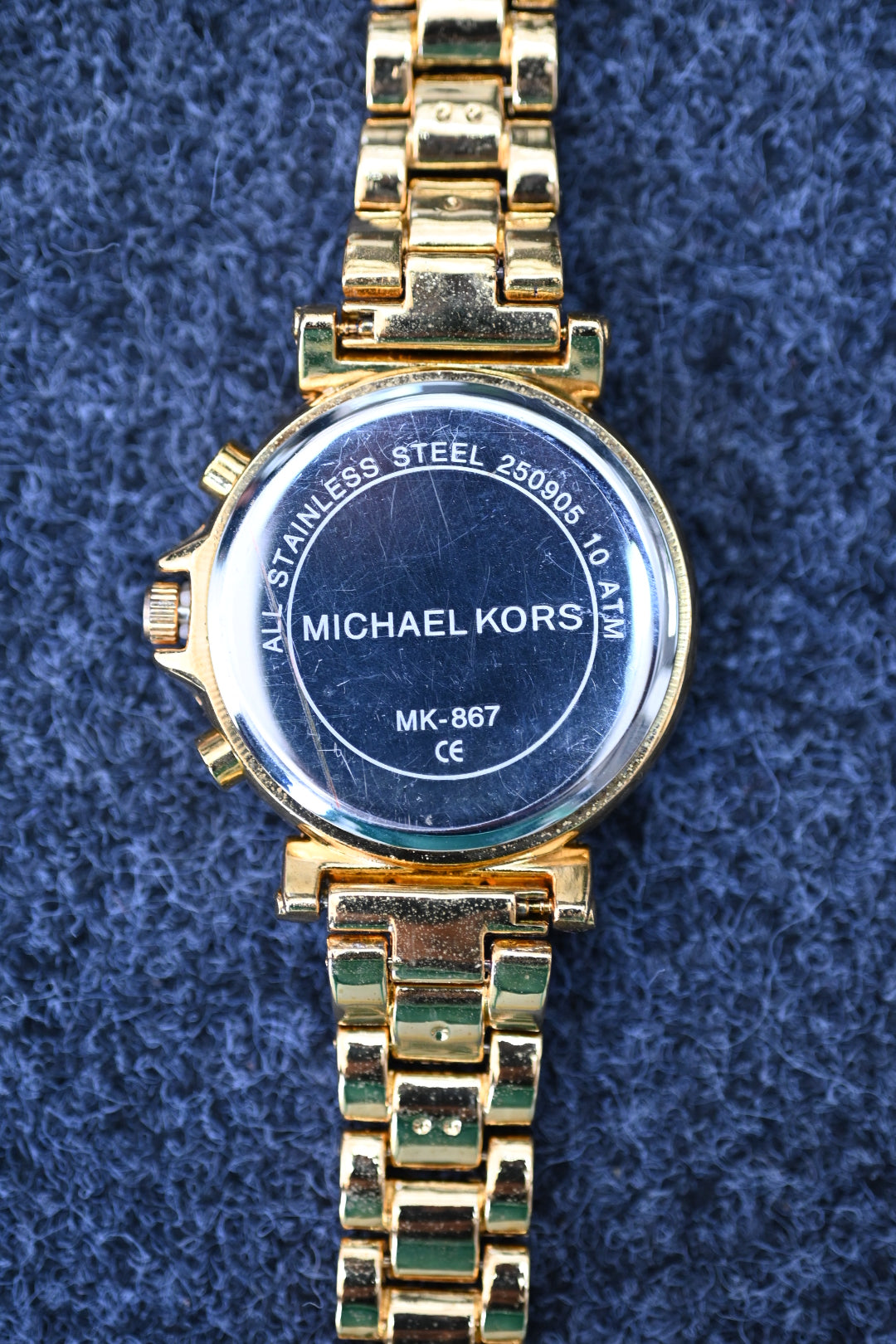 Michael Kors Chronograph Gold