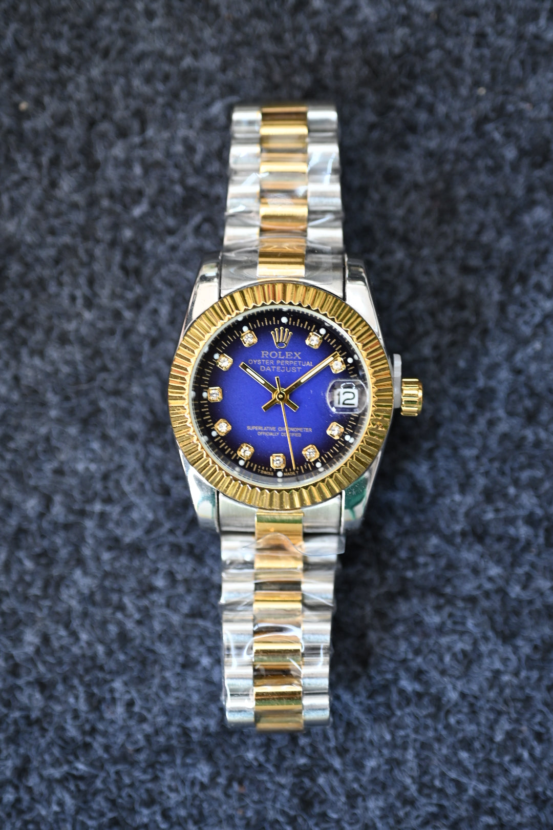 Rolex Oyster Perpetual Datejust 'Diamond Hour Marker'