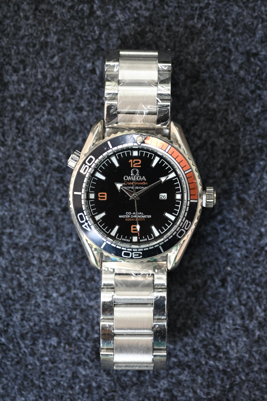 Omega Speedmaster Professional 'Orange Accents & Black'