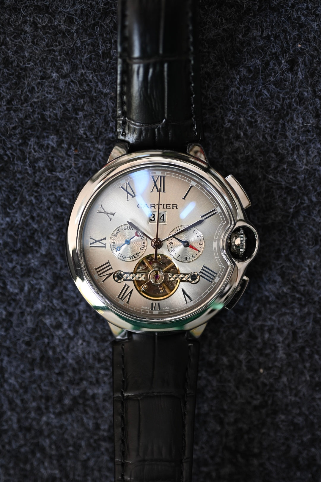 Cartier Openheart Automatic 'Silver Dial'