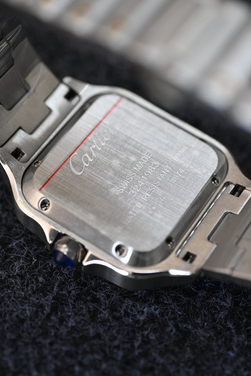 Cartier Santos Two Tone 'Silver & Gold'
