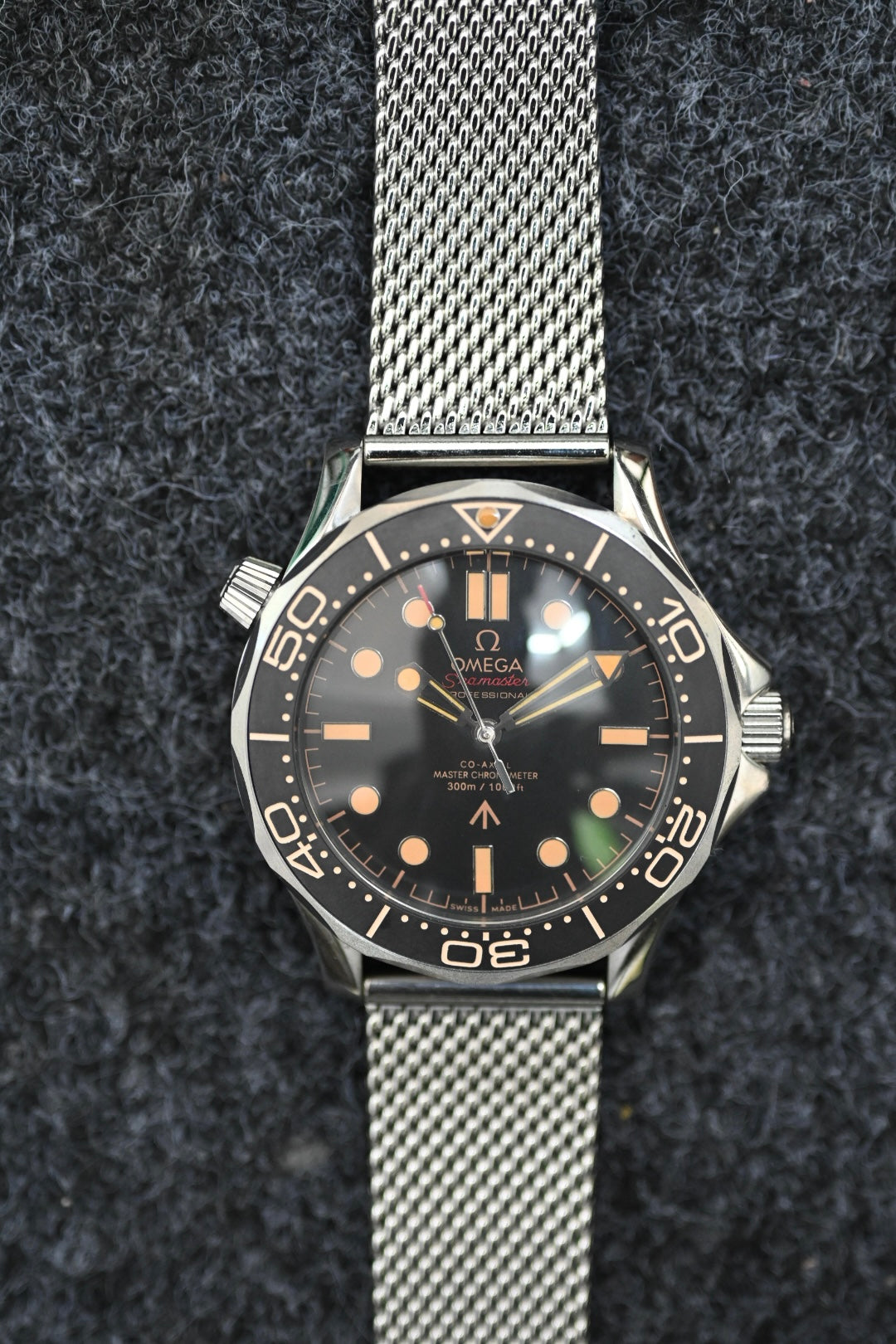 Omega Seamaster 007 Edition 'Millanese Strap'
