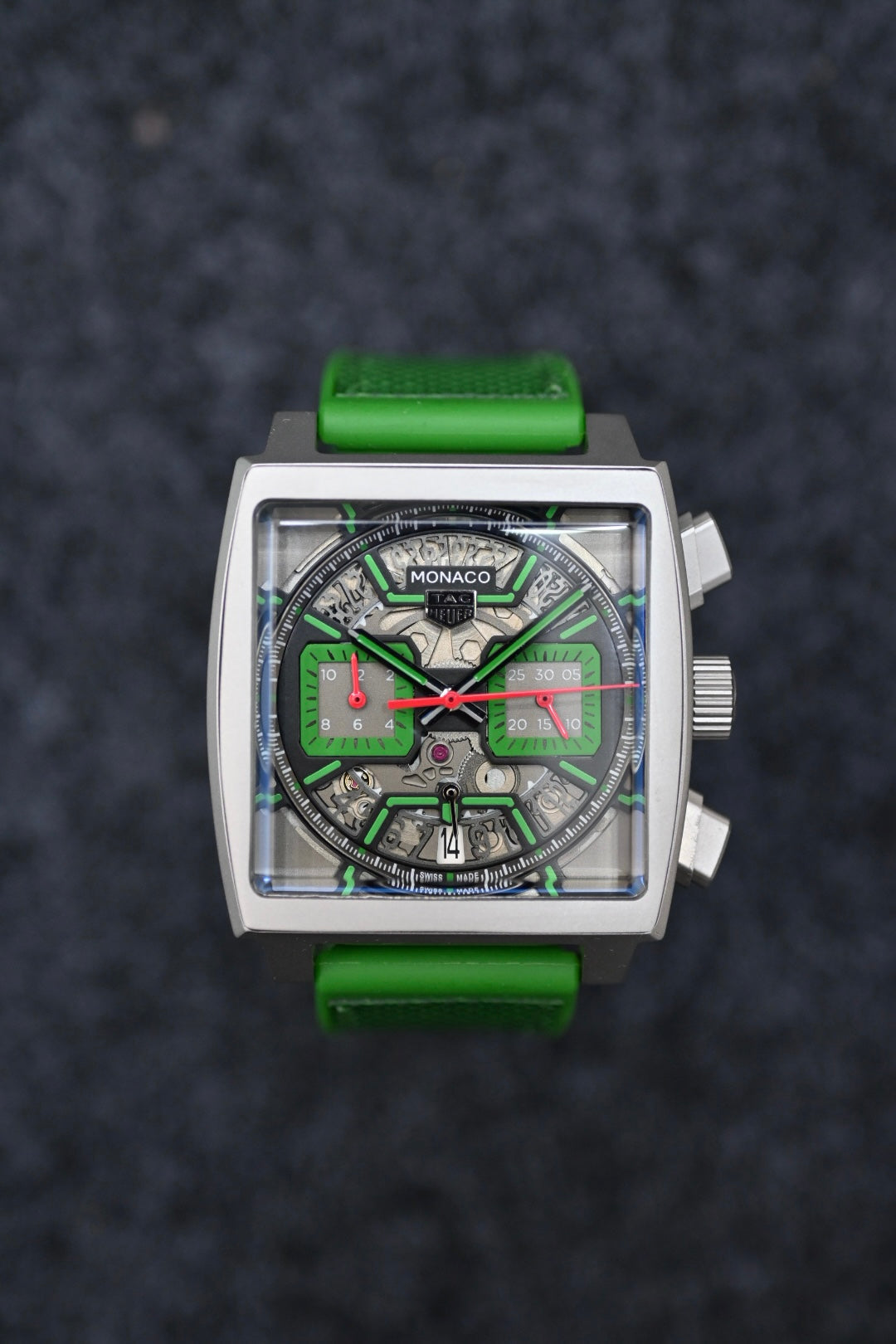 TagHeuer Monaco Chronograph 'Green'