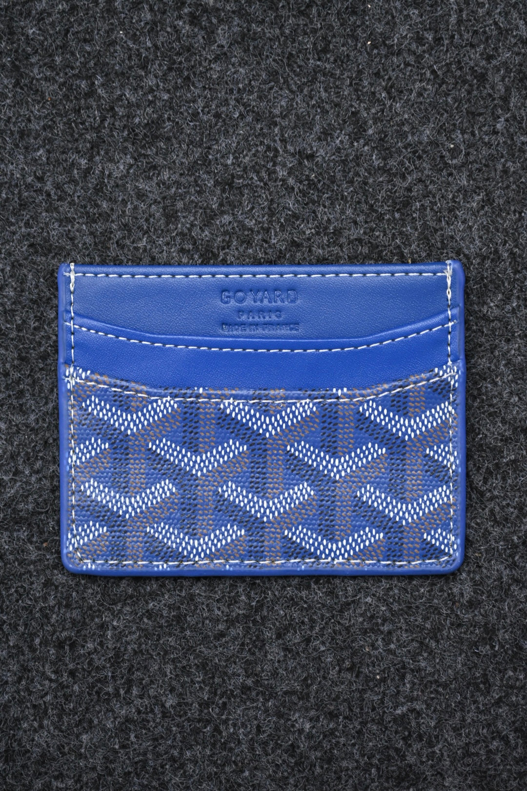 Goyard Cardholder Monogram 'Light Blue'