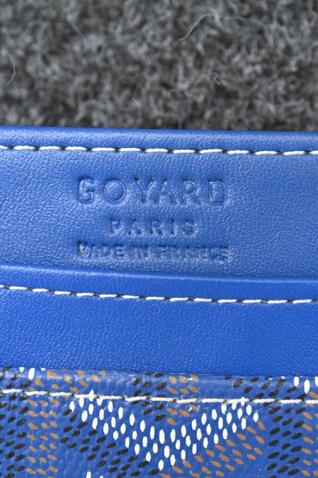 Goyard Cardholder Monogram 'Light Blue'