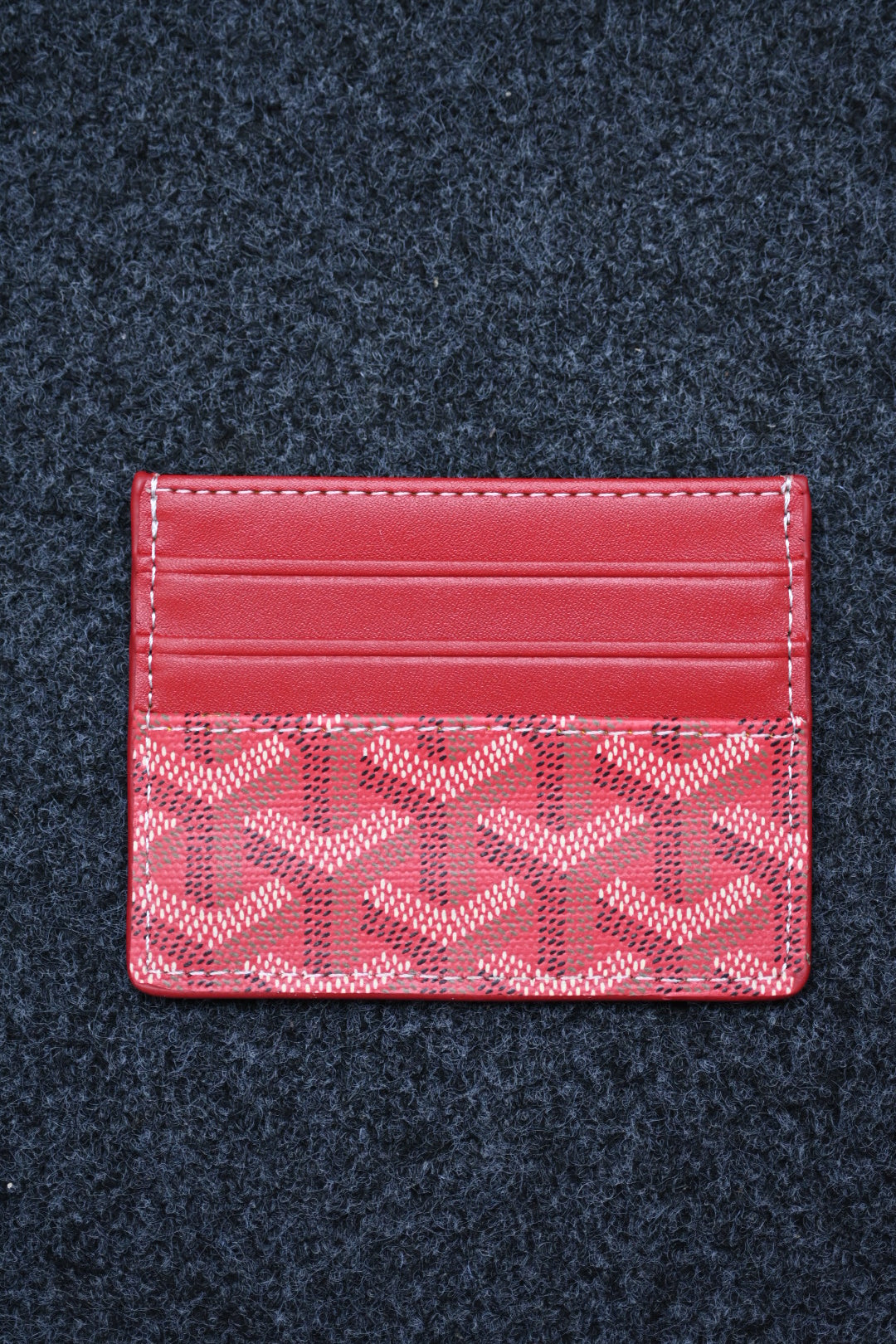 Goyard Cardholder Monogram 'Red'