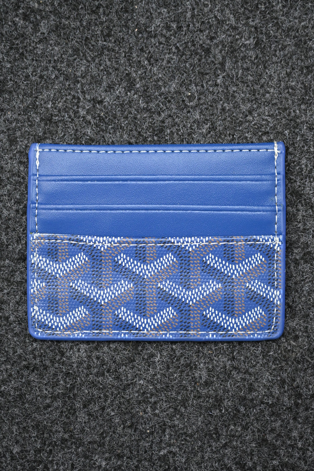 Goyard Cardholder Monogram 'Light Blue'