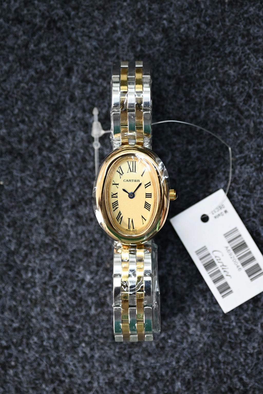 Cartier Baignoire Metal Strap 'Gold/Silver'