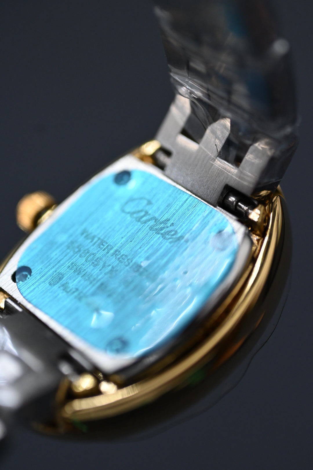 Cartier Baignoire Metal Strap 'Gold/Silver'