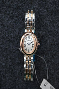 Cartier Baignoire Metal Strap 'Rose Gold/Silver'
