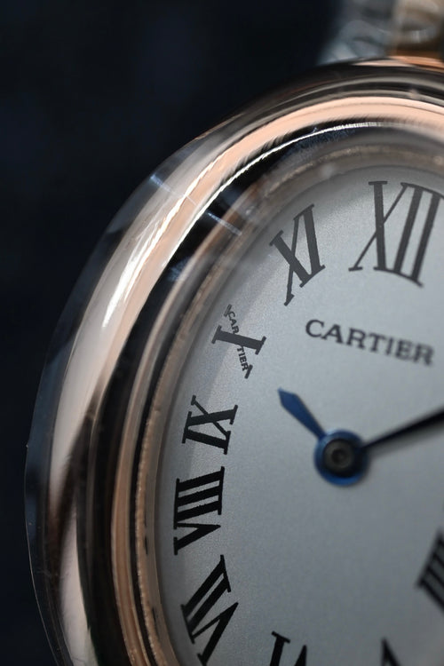 Cartier Baignoire Metal Strap 'Rose Gold/Silver'