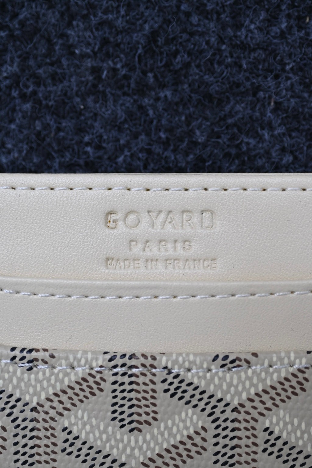 Goyard Cardholder Monogram 'White'