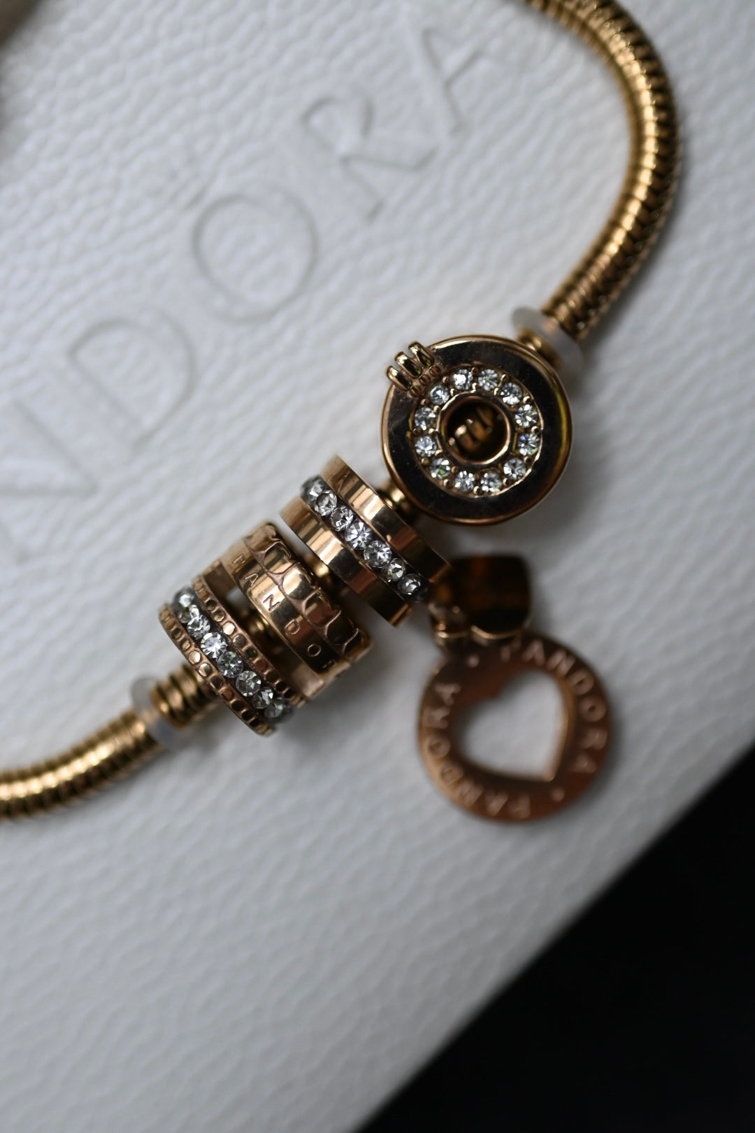 Pandora Bracelet 'Hearts & Locks'