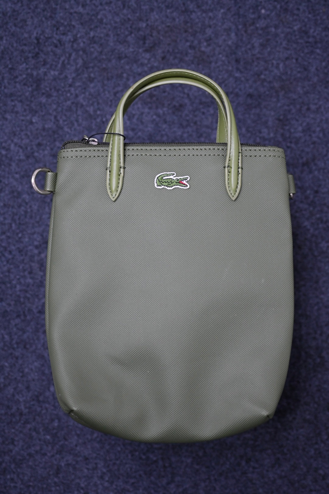 Lacoste Handbag 'Camo Green'