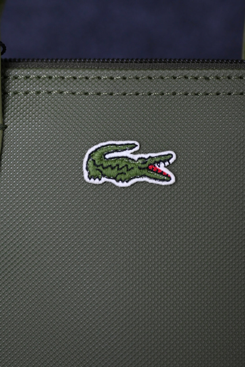 Lacoste Handbag 'Camo Green'