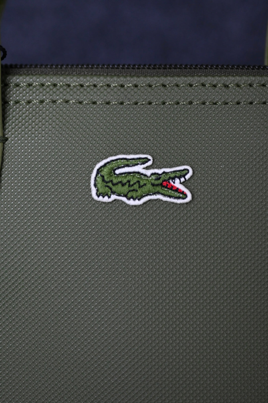 Lacoste Handbag 'Camo Green'